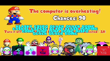 Mario OS killscreen with 4 klasky csupo effects, 3 Difficulties, 1 gimkit, and Disgust