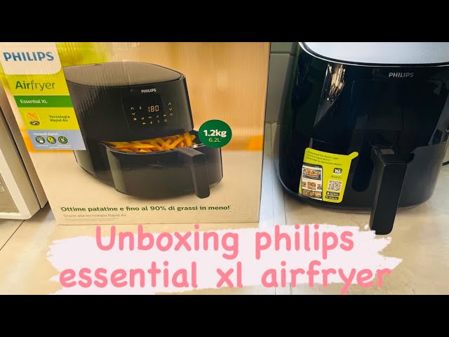 Unboxing Philips Essential XL Airfryer 