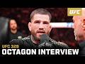 Sean Brady Octagon Interview | UFC 328