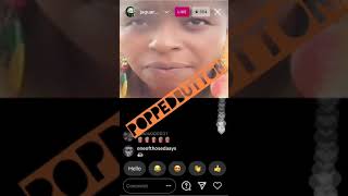 Jaguar Wright IG Snippet on Talib Kweli
