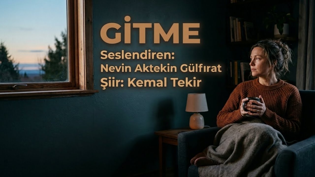 GİTME - Seslendiren: Nevin Aktekin Gülfırat - Şiir: Kemal Tekir - Müzik: Truvatv / Enes İlhan 