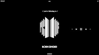 Bts - Born Singer Slowed Reverb