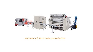 Edge embossing face tissue machine丨facial tissue packing machine丨facial tissue paper production line