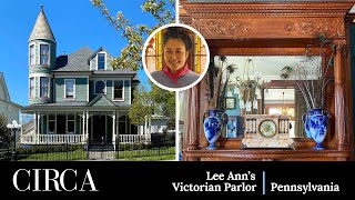 Victorian parlor (with antique treasures!)