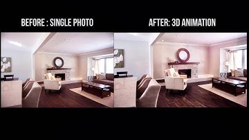 Parallax Photo Effect - Architectural Advertising Example