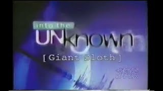 Into the Unknown  - The giant sloth - 1997 - BBC