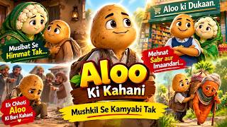 Ghareeb Aloo Ki Kamyabi 🥔 | Emotional Moral Story | Urdu Hindi Animated Cartoons