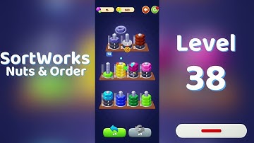 SortWorks Nuts & Order Level 38 Walkthrough | SortWorks Level 38 | Go Answer