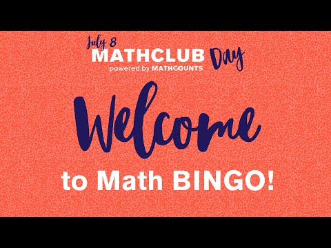 Math BINGO!