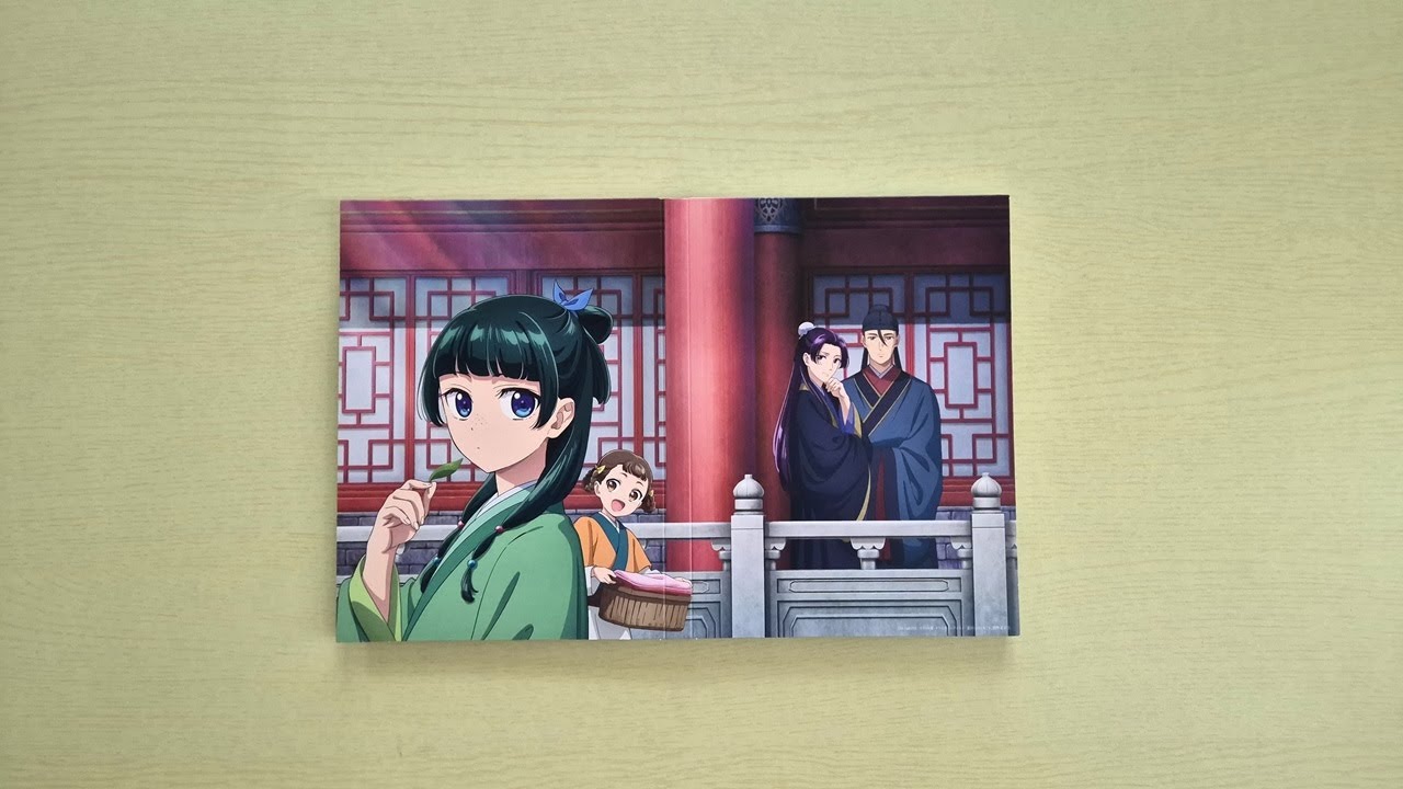 Kusuriya no Hitorigoto [Vol. 1-4 Set] with TOHO Animation STORE Bonus, Unboxing