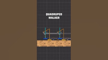 Quadruped Walker Simulation