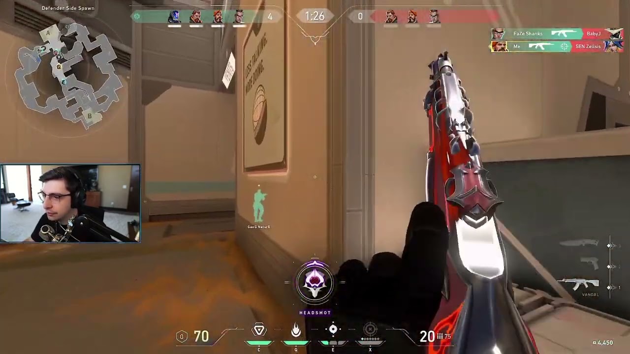 Sen Shroud Insane 1 Tap Head Shorts || 10 Pro Play || Shroud  Play 10 Man