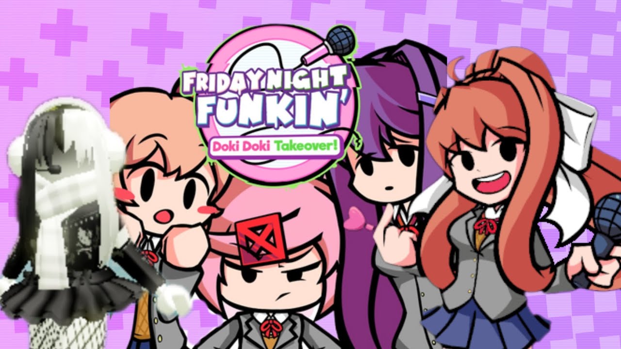 fnf DDTO+ Doki Doki Takeover Plus Project After Night (Roblox) mi ...