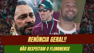 RENÚNCIA GERAL! O FLUMINENSE se tornou um anão em representatividade. Fluminense 1x2 Flamengo.