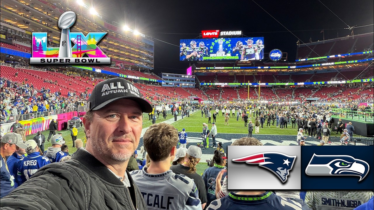 I attended SUPER BOWL LX! See a fan's perspective of the experience! Seahawks vs. Patriots