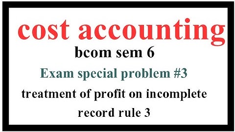 cost accounting || sem 6 || contact costing || mg university || exam special