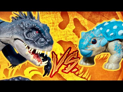 SUPER COOL JURASSIC ADVENTURE!!! SCORPIOS REX VS BUMPY!!!