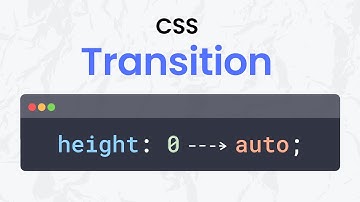 How Can You Really Transition From Height 0 To Auto