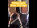 12th workout (Chest)