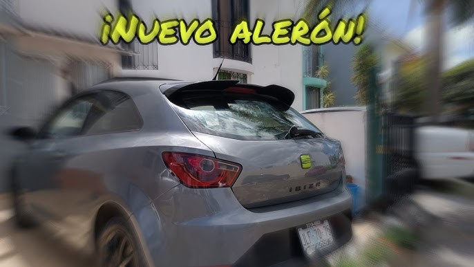 Spoiler Trasero Plastico Seat Ibiza 6j 3p Abs