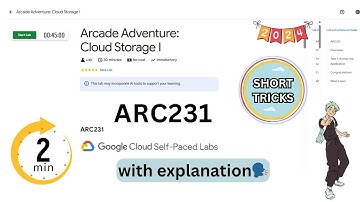 #NEW Arcade Adventure: Cloud Storage I || #qwiklabs || #ARC231 || Arcade October Challenge  #google