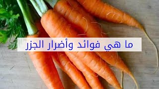 ما هي فوائد وأضرار الجزر