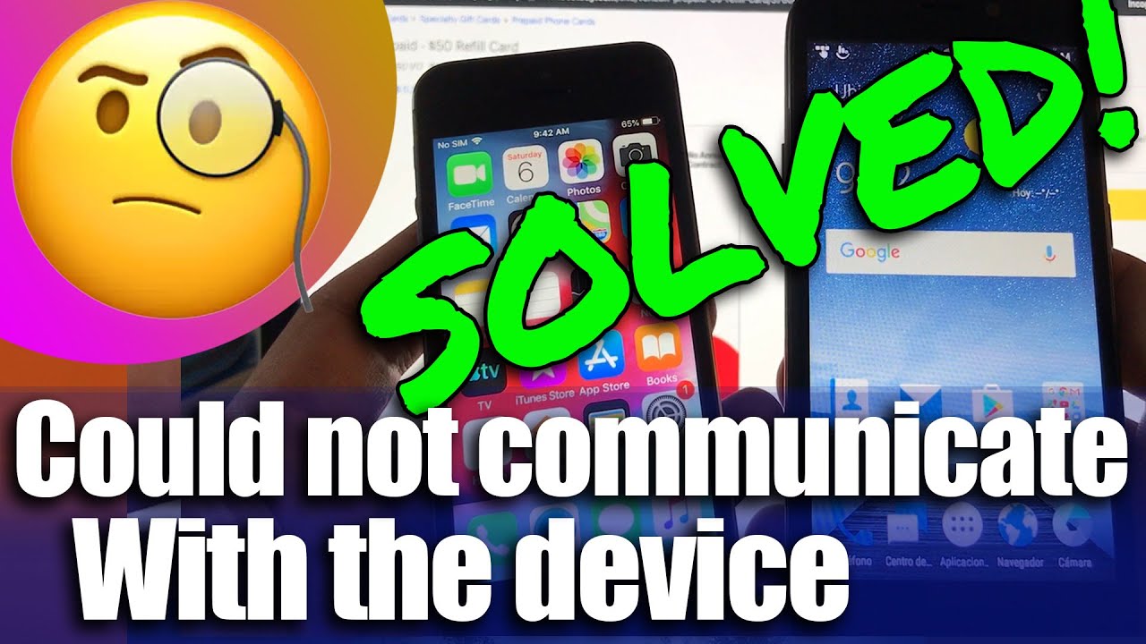 SOLVED Move From Android To IPhone IOS Could Not Communicate With The SOLVED Move From Android To IPhone IOS Could Not Communicate With The