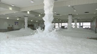 Foam Fire-Suppression System: Initial Test