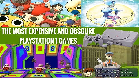 The Most Expensive and Obscure PlayStation 1 Games