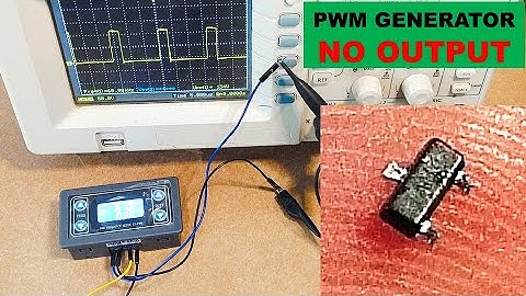 {642} PWM Generator turns ON but no output signal