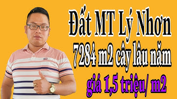 Bán đất Lý Nhơn 7284 m2 giá 1,5 triệu/ m2, đất mặt tiền đường Lý Nhơn huyện Cần Giờ, Hồ Chí Minh.