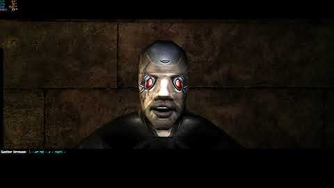 Deus Ex: Nonlethal Takedown on Gunther