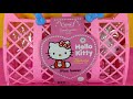 6 Minutes Satisfying with Unboxing Hello Kitty Makeup Kit