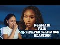 NORMANI FAIR LIVE JIMMY FALLON PERFORMANCE REACTION! 😮🤩