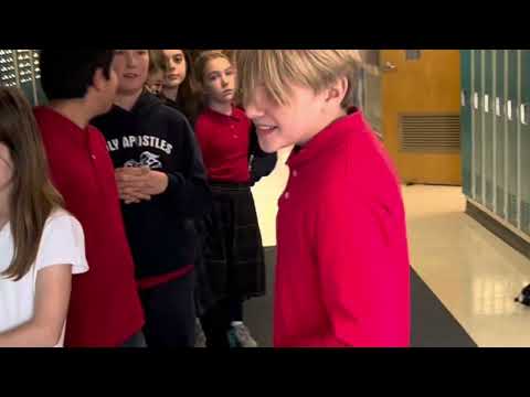 Holy Apostles School Hallway Behavior by 5th grade