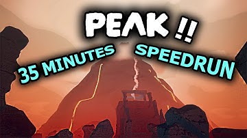 PEAK Speedrun Solo - (35:30) - Full Game (No Commentary)