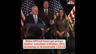 Biden SPR led lower gas prices; Scalise:  calculator is broken, 40% increasing so dramatically