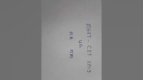 MHT-CET 2019 result declared. How to watch?