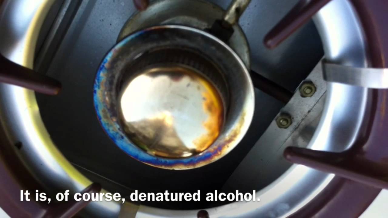 Homestrand Mariner Alcohol Stove - YouTube