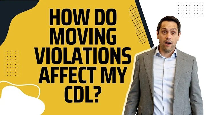 Commercial Driver's License Moving Violations | CDL Tickets In Illinois | Traffic Ticket Lawyers