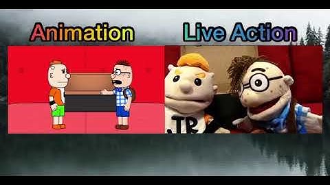 SML Movie: Cody’s Prank Live Action + Animation Side by Side!