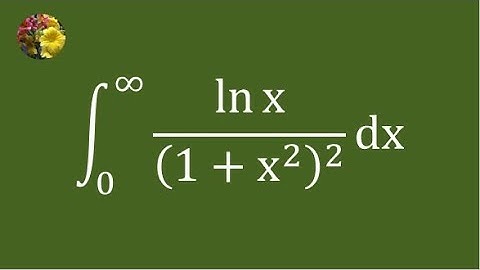 2nd method to evaluate the improper integral using Gamma and digamma functions (Mis-1753A)