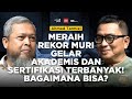 Begini cara achmad tarmizi meraih rekor muri gelar akademis dan non akademis  helmy yahya bicara