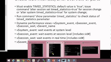 Oracle Sessions Monitoring and Tuning Fundamentals 2 of 4
