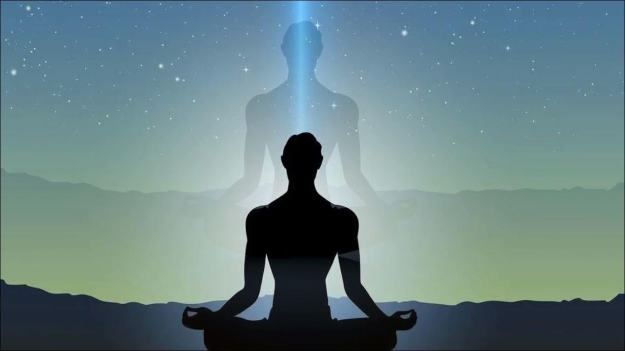 Энергия вознесения. Человек в медитации. Нирвана самадхи. Человек свет. Ведомая медитация.
