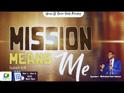 YOUTH E WEEK OF PRAYER 2025 DAY 1