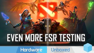 FSR Tested on APUs, iGPUs and Older GeForce and Radeon GPUs feat. Dota 2