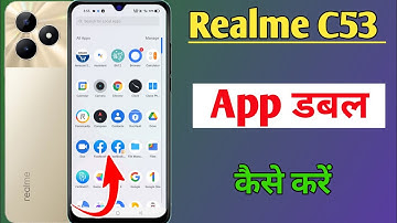 realme c53 app clone setting / how to create dual app in realme c53 / realme c53 double app