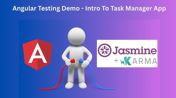 Introduction to the Task Manager App | Simple Angular App for Unit Testing