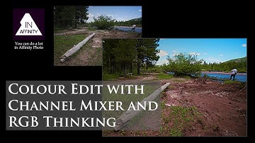 Colour Edit with Channel Mixer and RGB Thinking (using Affinity Photo)